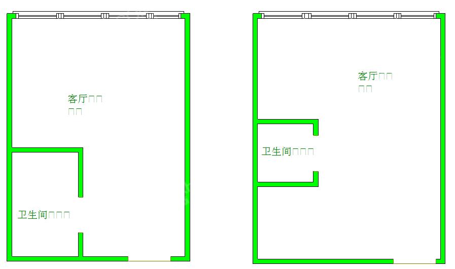 保利星座  1室1厅1卫   4000.00元/月室内图1