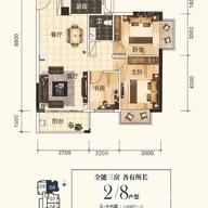 轨道御水悦居户型图