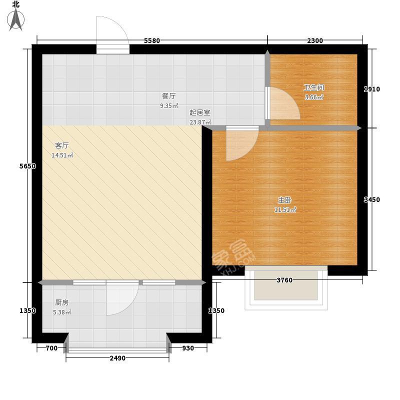 经泽湖畔  1室1厅1卫   1800.00元/月小区图