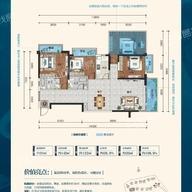 荣和半山华府户型图
