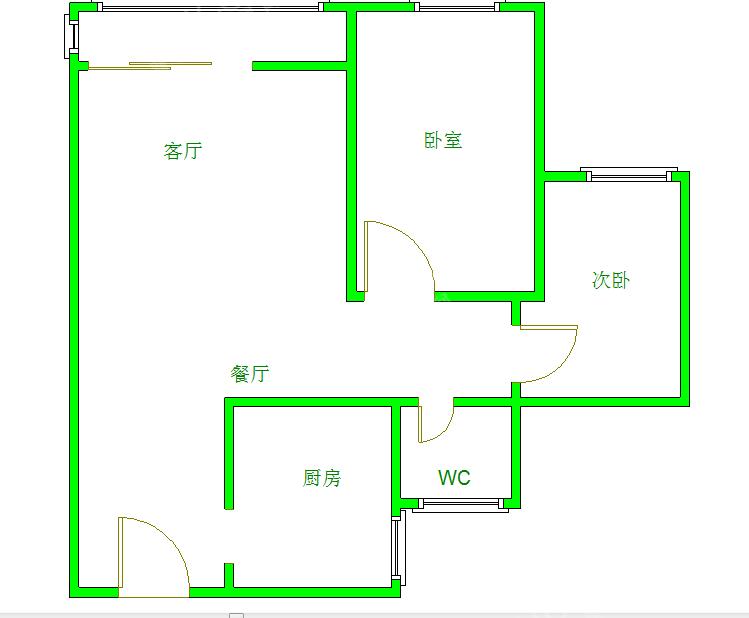 培风小区200号  2室1厅1卫   106.00万