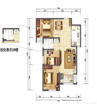 金地格林公馆 1室1厅1卫 1030.0元/月 金地格林公馆 1室1厅1卫 1030.0元/月户型图