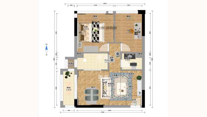 中城丽景香山园 中城丽景香山园室内图2