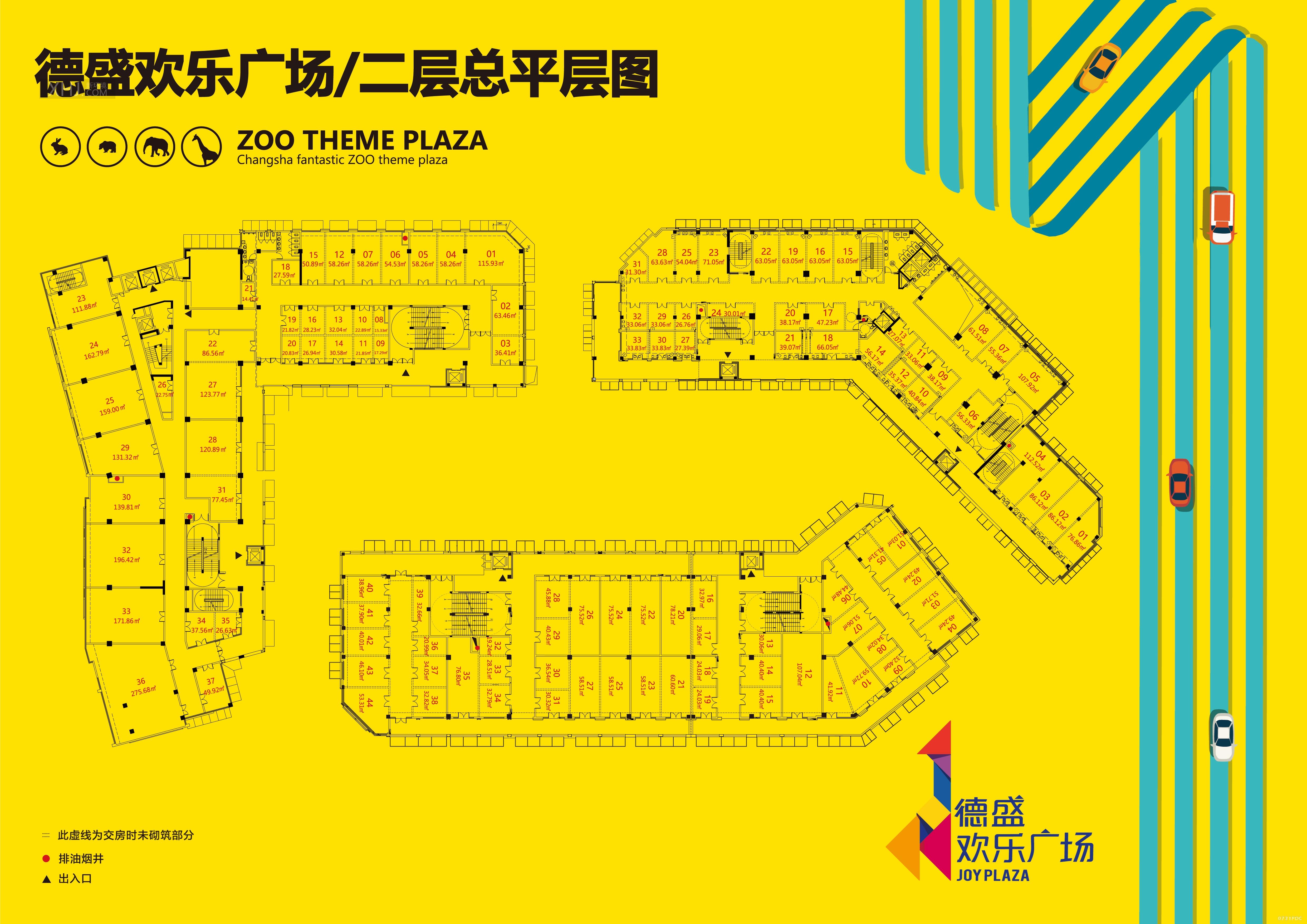 德盛欢乐广场   300.0㎡     18000.00元/月小区图