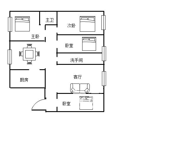 蓝盾景园一期室内图2