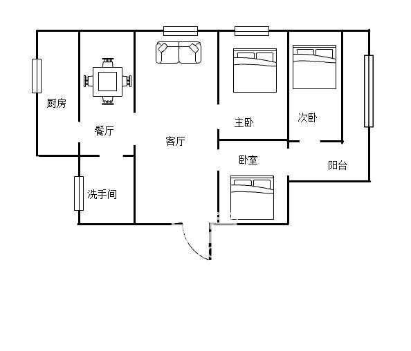 荷塘区锦云大厦室内图2