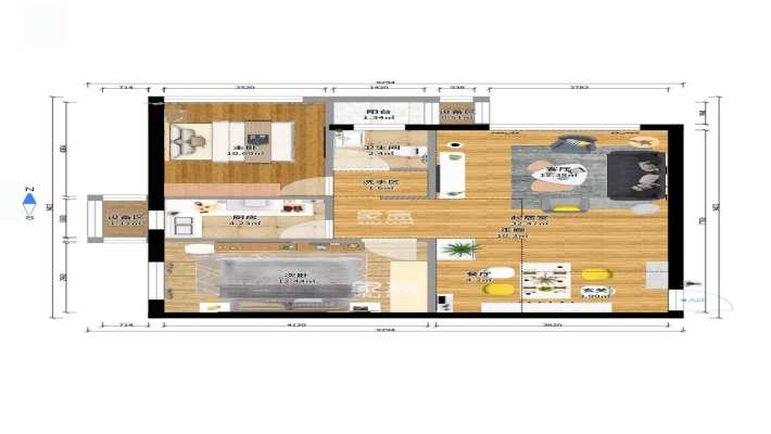 天翔新新家园室内图2