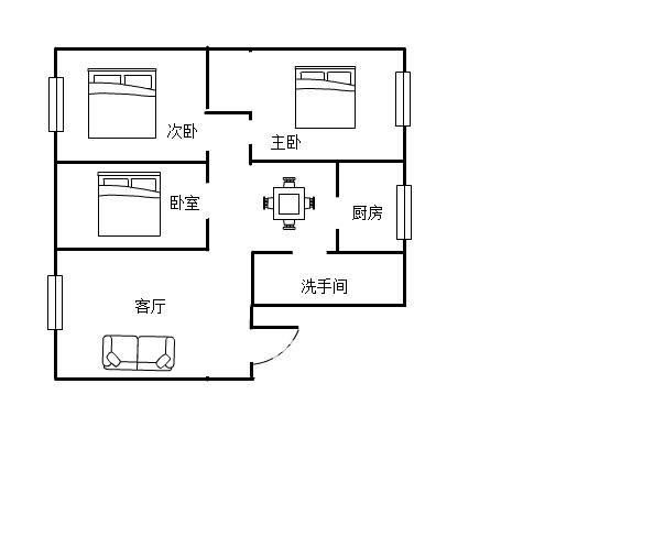 芙蓉小区新华东路123号室内图2