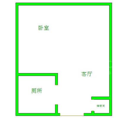 天府鹤林-东区（二期）  1室1厅1卫   1500.00元/月室内图1