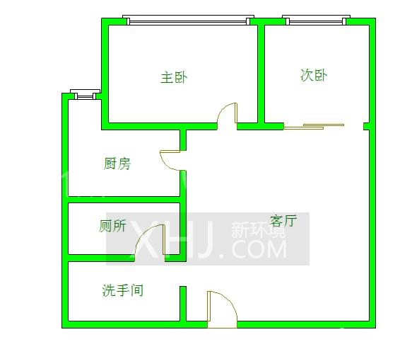 中铁丶西子香荷  2室2厅2卫   2600.00元/月室内图1