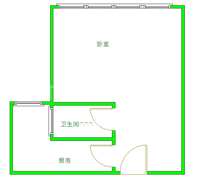 icon尚郡  1室0厅1卫   2000.00元/月室内图1