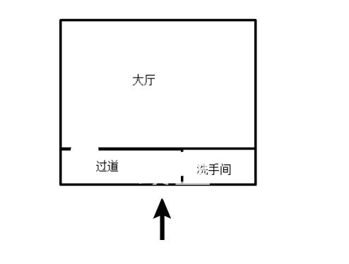 家润多  3室2厅2卫   1800.00元/月户型图