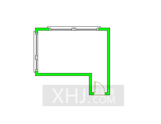 成都青羊万达广场  1室0厅1卫   2100.00元/月室内图1