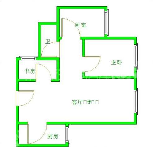 中信城佐岸  3室2厅1卫   2500.00元/月室内图1