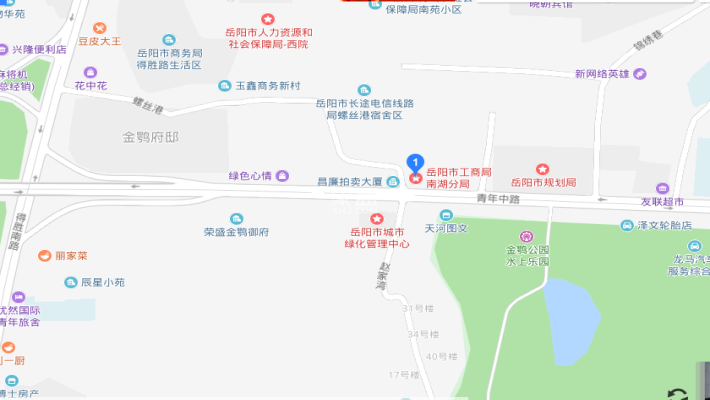 岳阳市工商局南湖分局室内图2