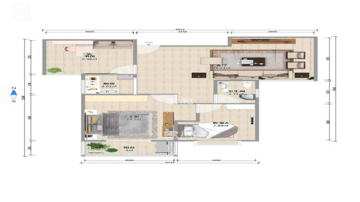 层上观邸 层上观邸室内图2