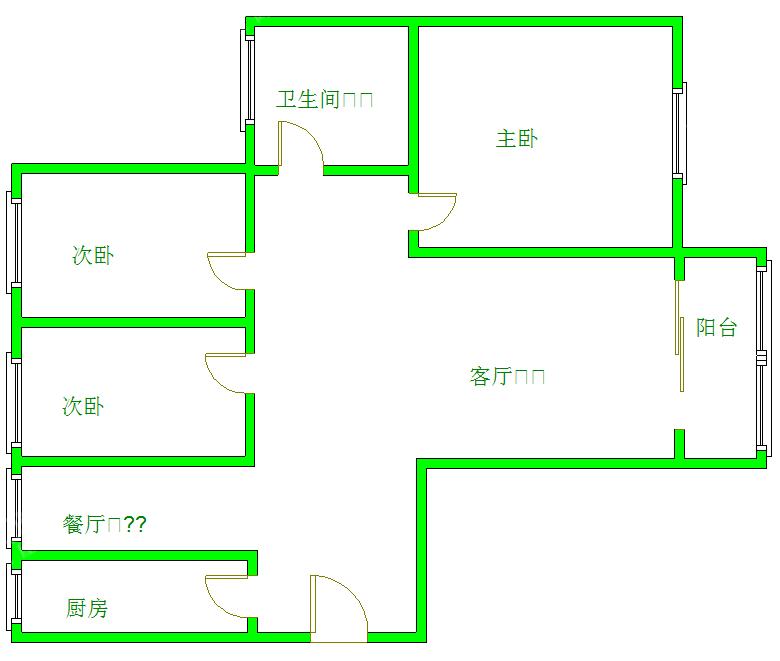 icon尚郡  3室2厅2卫   4000.00元/月室内图1