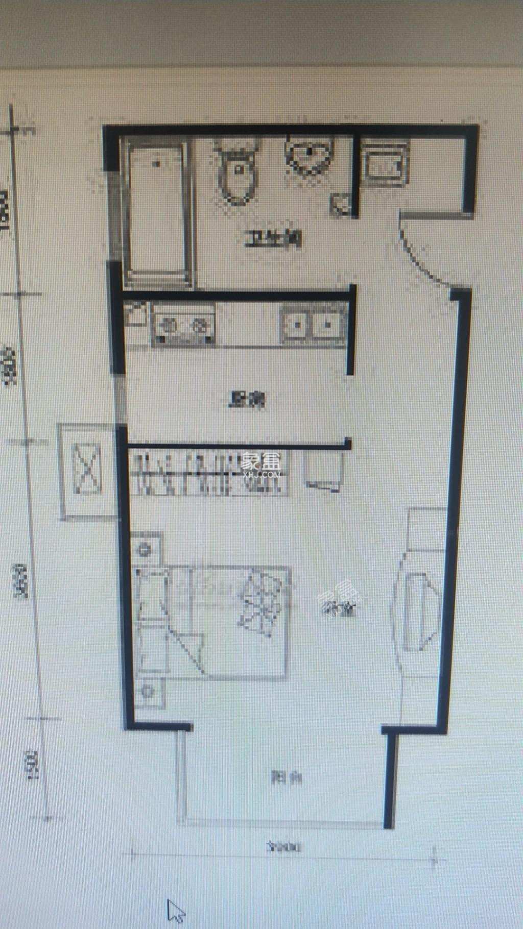 桃花里  1室1厅1卫    39.8万 桃花里  1室1厅1卫    39.8万户型图