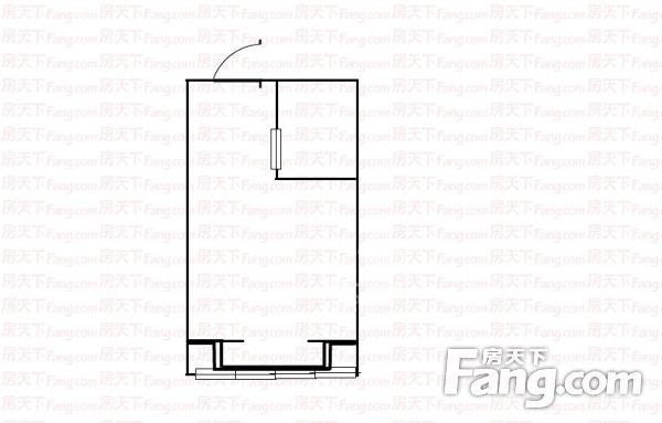 朝阳D5区  1室1厅1卫   1800.00元/月户型图