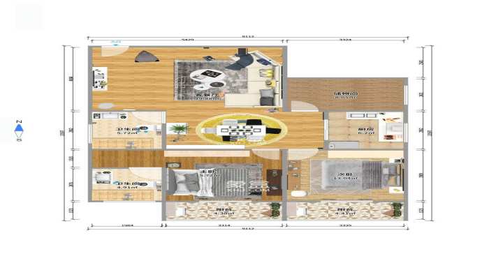 航空母舰 航空母舰室内图2