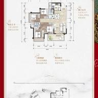 蓝光芙蓉山悦户型图