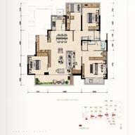 建发央玺户型图