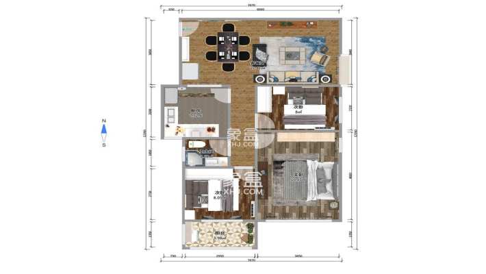 尚都花园城 尚都花园城室内图2