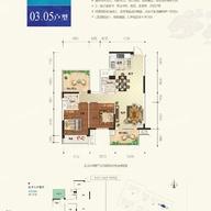 荣浩观唐府户型图