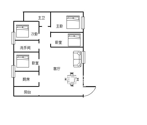 荷塘星城室内图2