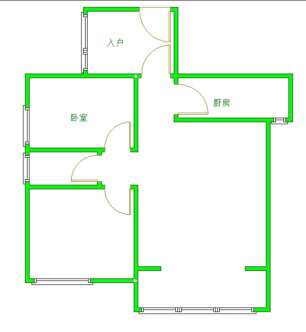 元益花园  2室2厅1卫   2500.00元/月室内图1