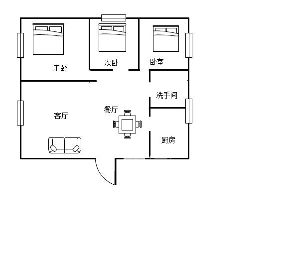 三一歌雅郡室内图2