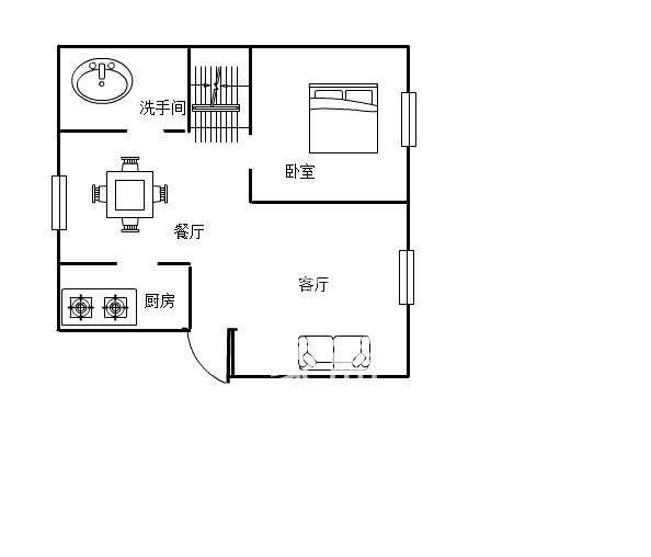 庆云山庄（里面有石塘冲）室内图2