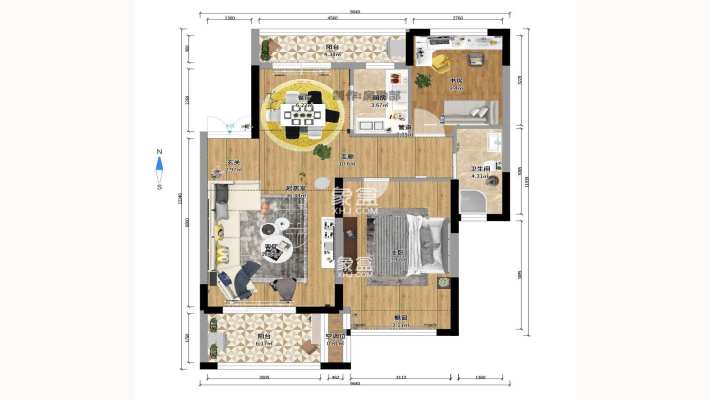中城丽景香山园 中城丽景香山园室内图2