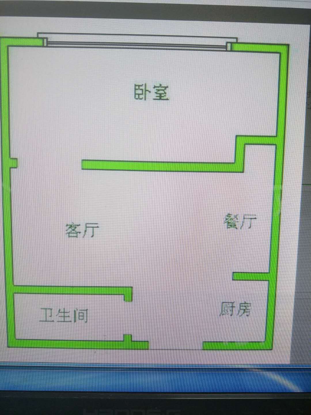 南湖国际4期  1室1厅1卫   1200.00元/月室内图1