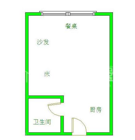 成南领寓  1室1厅1卫   1300.00元/月室内图