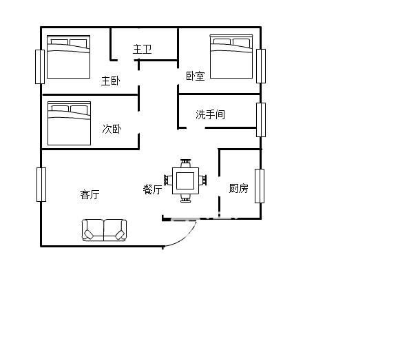 北城欣苑室内图2