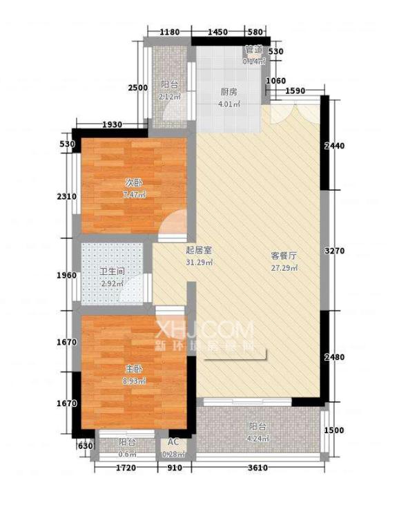 金融101大厦（会展城101大厦）   300.0㎡     20000.00元/月小区图