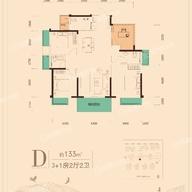 龙光玖誉湖户型图