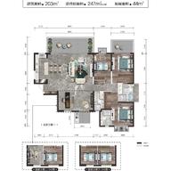 凯旋1号上水湾户型图