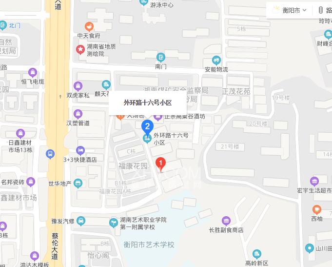 外环路十六号小区室内图2