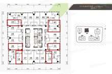 奥克斯滨仕花园(奥克斯洋湖广场/奥克斯中心) 1室0厅0卫 1500.0元/月 奥克斯滨仕花园(奥克斯洋湖广场/奥克斯中心) 1室0厅0卫 1500.0元/月户型图