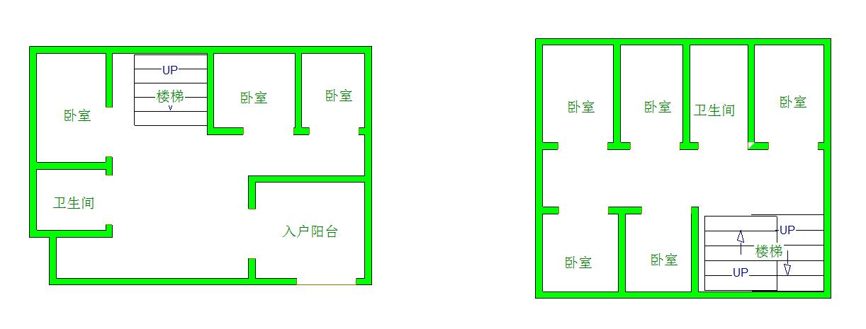 天合凯旋南城  8室1厅4卫   6800.00元/月室内图1