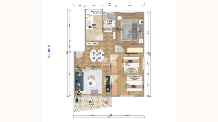 景芳苑 景芳苑室内图2