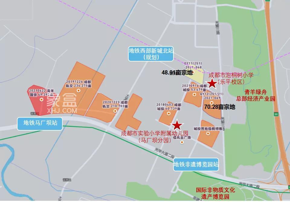 成都青羊新城再供应3宗宅地，“回锅地”出让条件宽松化