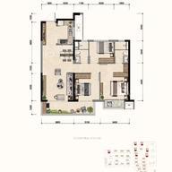 建发央玺户型图