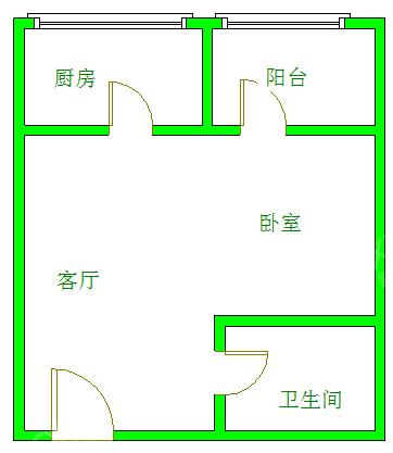 仁美大源映象  1室1厅1卫   65.00万