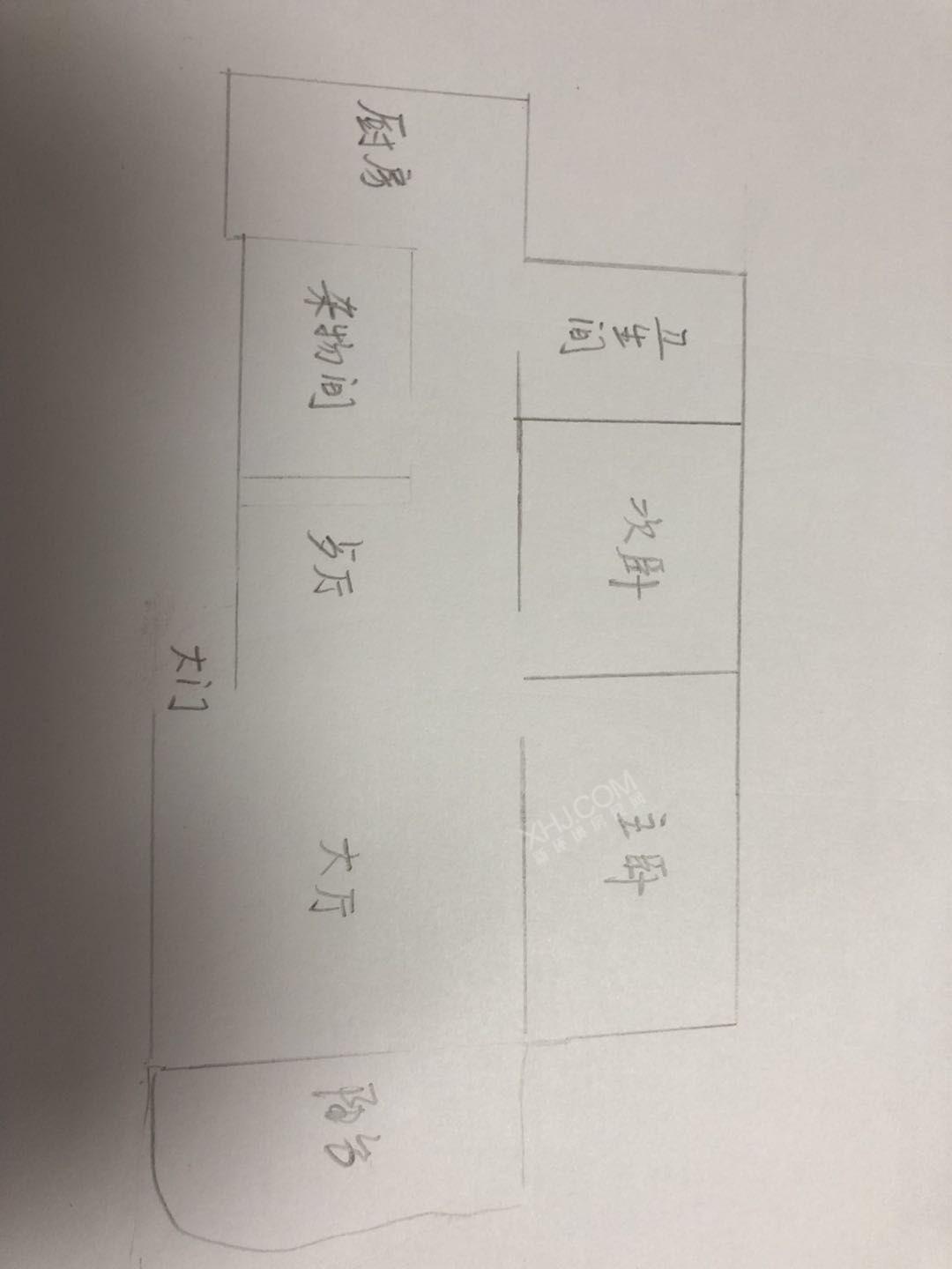 升平苑  2室2厅1卫   1800.00元/月室内图1