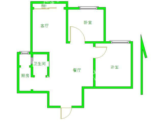 中铁丶西子香荷  2室2厅2卫   3200.00元/月室内图1