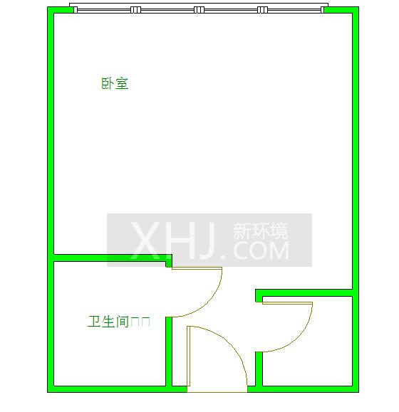 智地哥谭LOFT公寓  2室0厅1卫   2800.00元/月室内图1