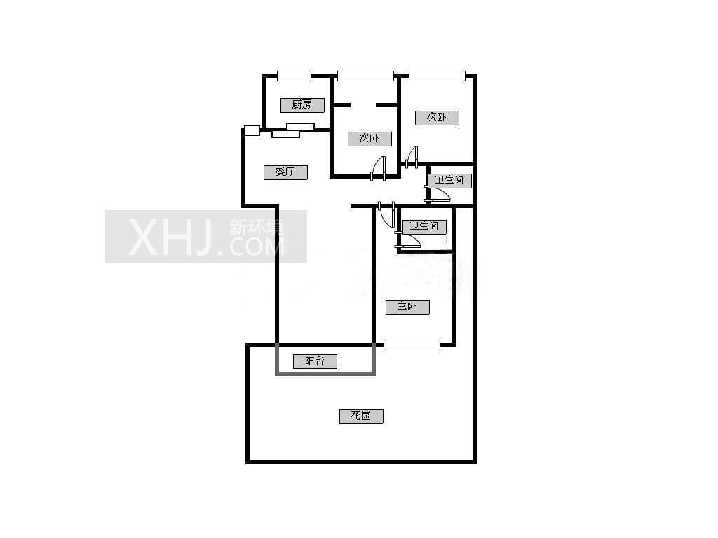 燕沙庭院  3室3厅2卫   340.00万